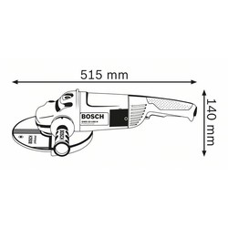 Amoladora Angular Bosch GWS 22-180 LVI