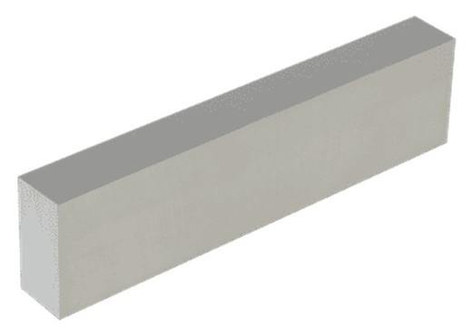 Cuchilla de cobalto de 3mm rectangular