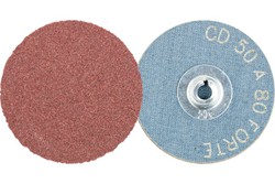 Disco lijador COMBIDISC, corindón CD Ø 50 mm A80 FORTE para un arranque máximo
