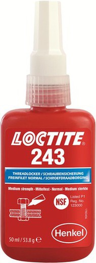 Loctite fijador de roscas 243 50gr