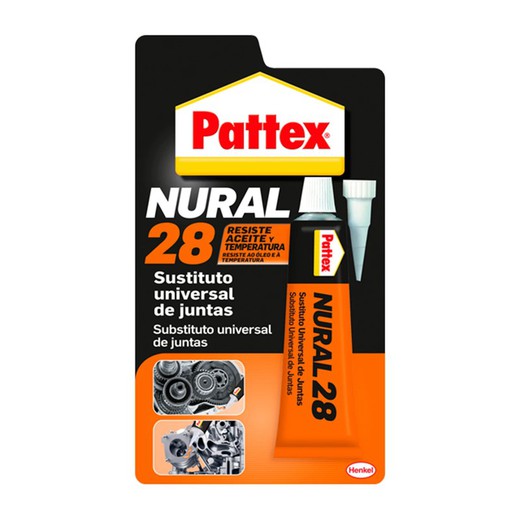 NURAL 28 40ml sustituto de juntas, resistente al aceite y temperatura