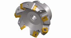 Plato para fresado diámetro 200mm para insertos SNMX