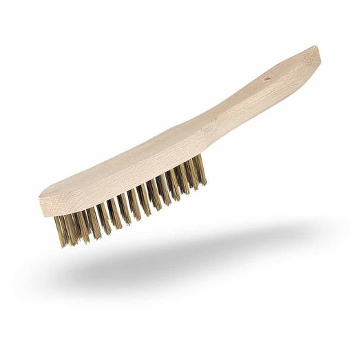 Cepillo Limpiador De Soldadura Acero Latonado