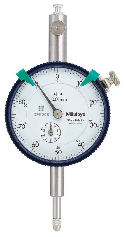 Reloj comparador Mitutoyo 2046A precisión ±12 μm