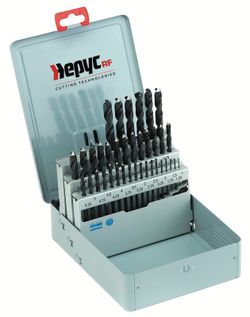 Estuche Brocas 37 Piezas Para Netal Hss 1-10 X 0.25mm Hepyc