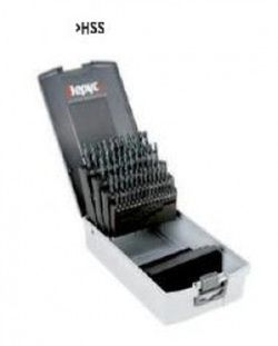 Estuche Broca 51 Piezas Para Metal Hss 1- 6 X 0.10mm Hepyc