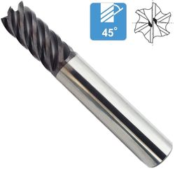 Fresa Multilabio Z6 Serie Normal Metal Duro