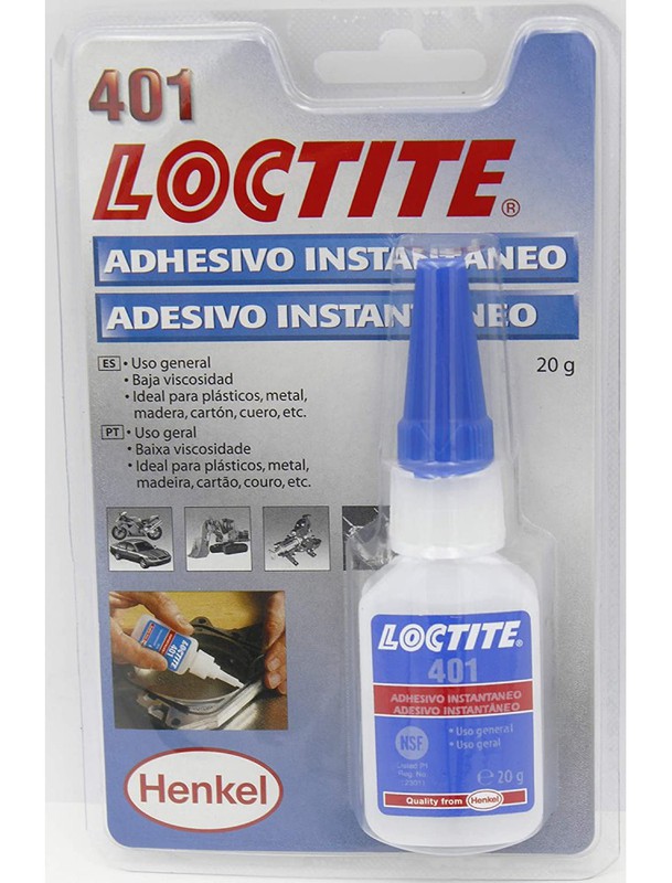 Adhesivo Instantáneo LocTite 401 5g - EuroBikes