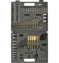 Set 92 Piezas De Puntas Y Brocas Mannesmann