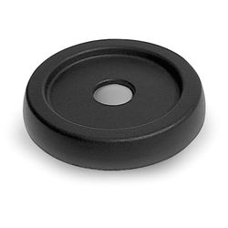 Volante De Disco Negro